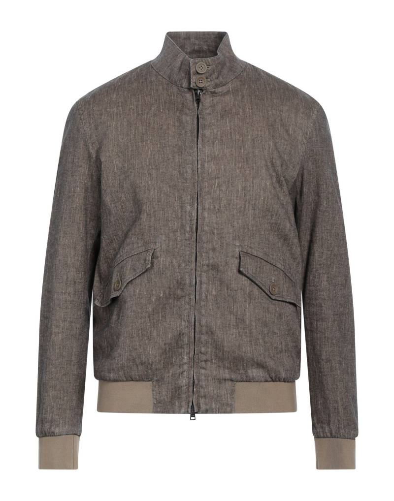 HERNO Jacke & Anorak Herren Khaki von HERNO