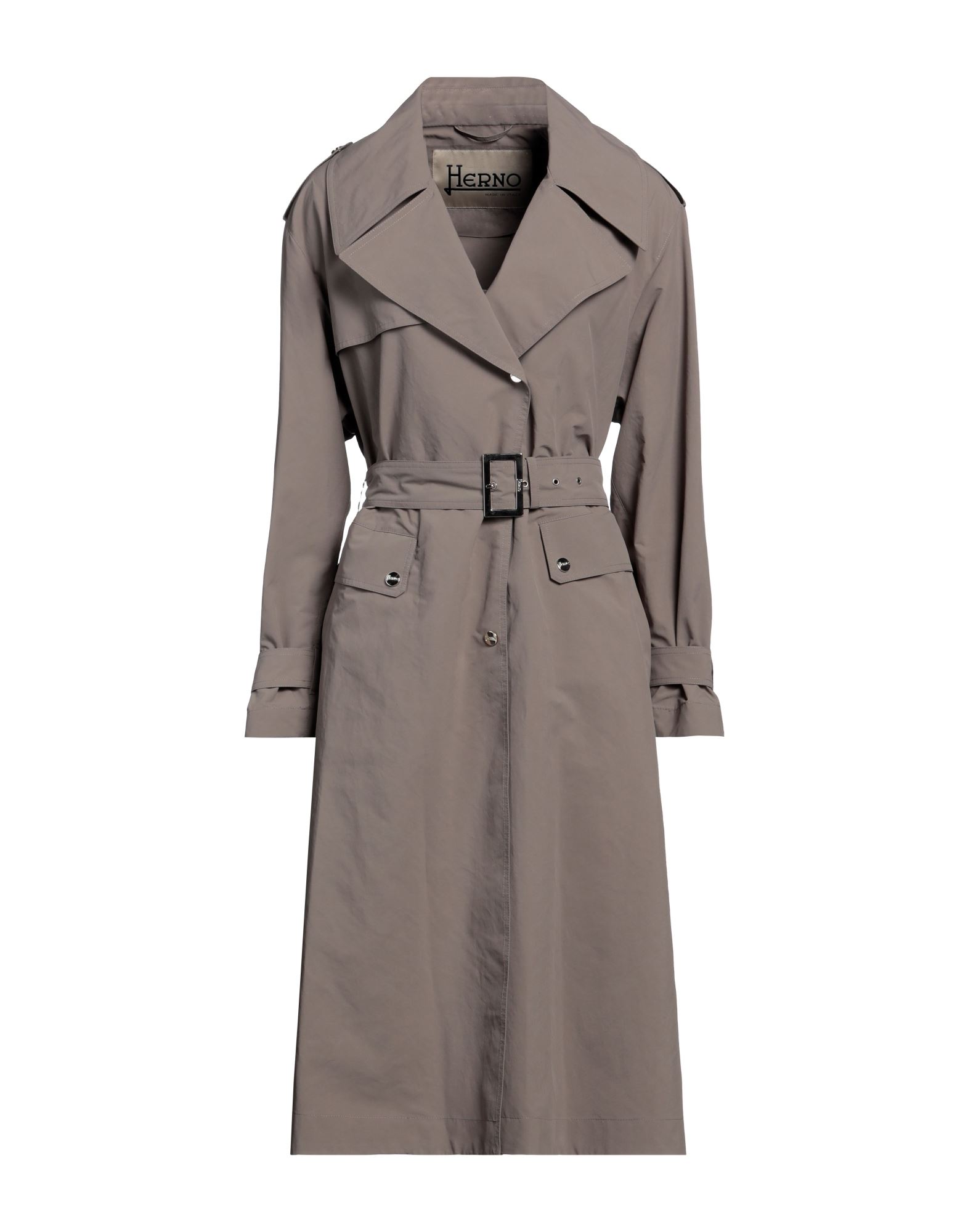 HERNO Jacke, Mantel & Trenchcoat Damen Grau von HERNO