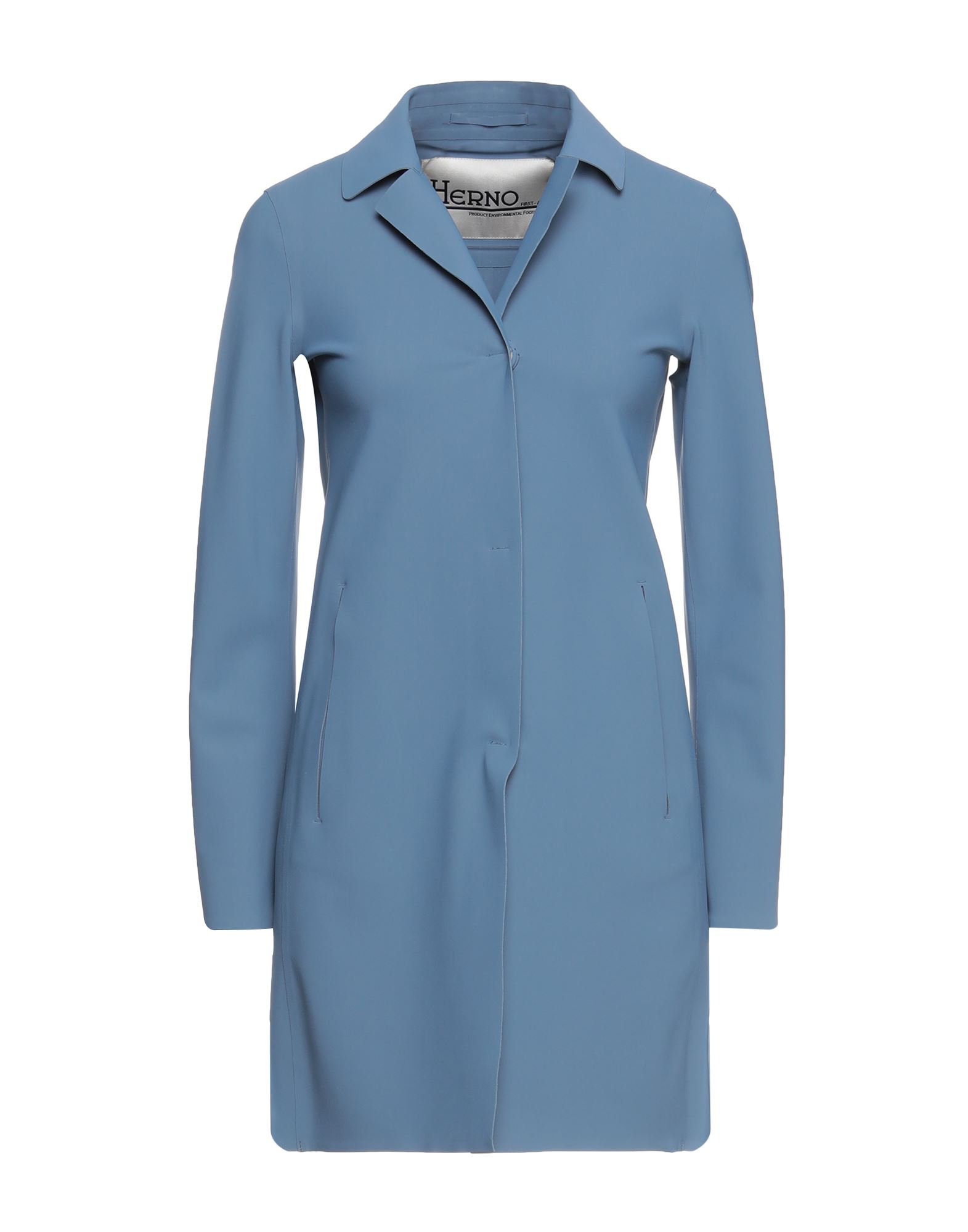HERNO Jacke, Mantel & Trenchcoat Damen Taubenblau HERNO Jacke, Mantel & Trenchcoat Damen Taubenblau von HERNO