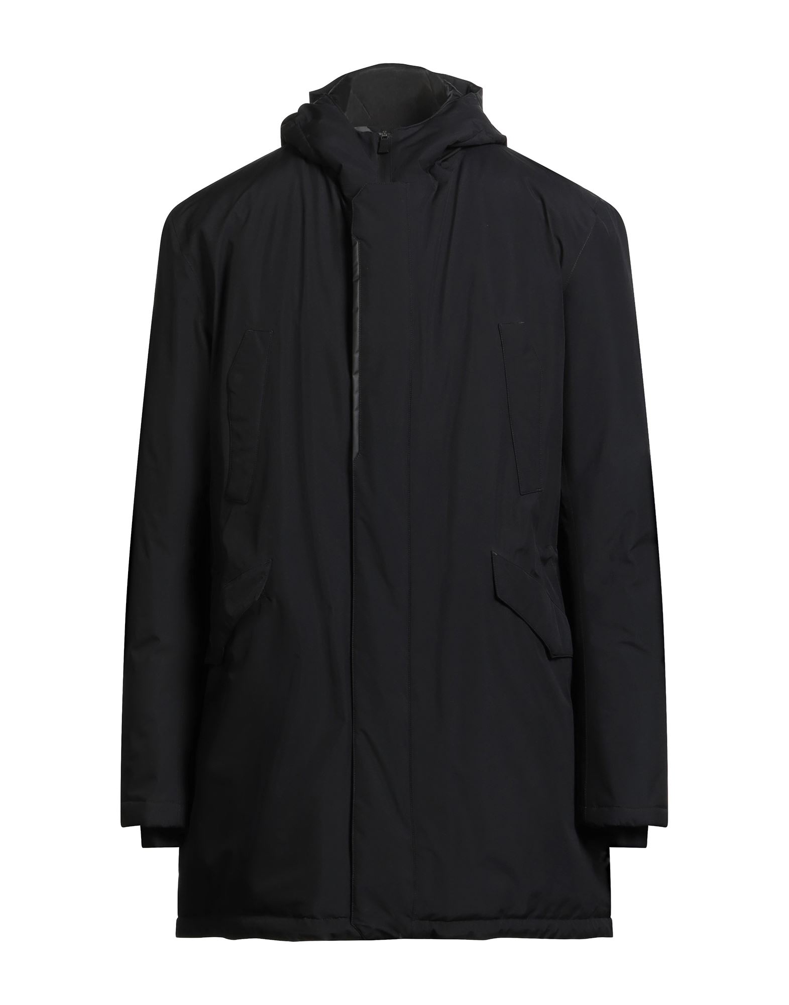 HERNO Mantel Herren Schwarz von HERNO