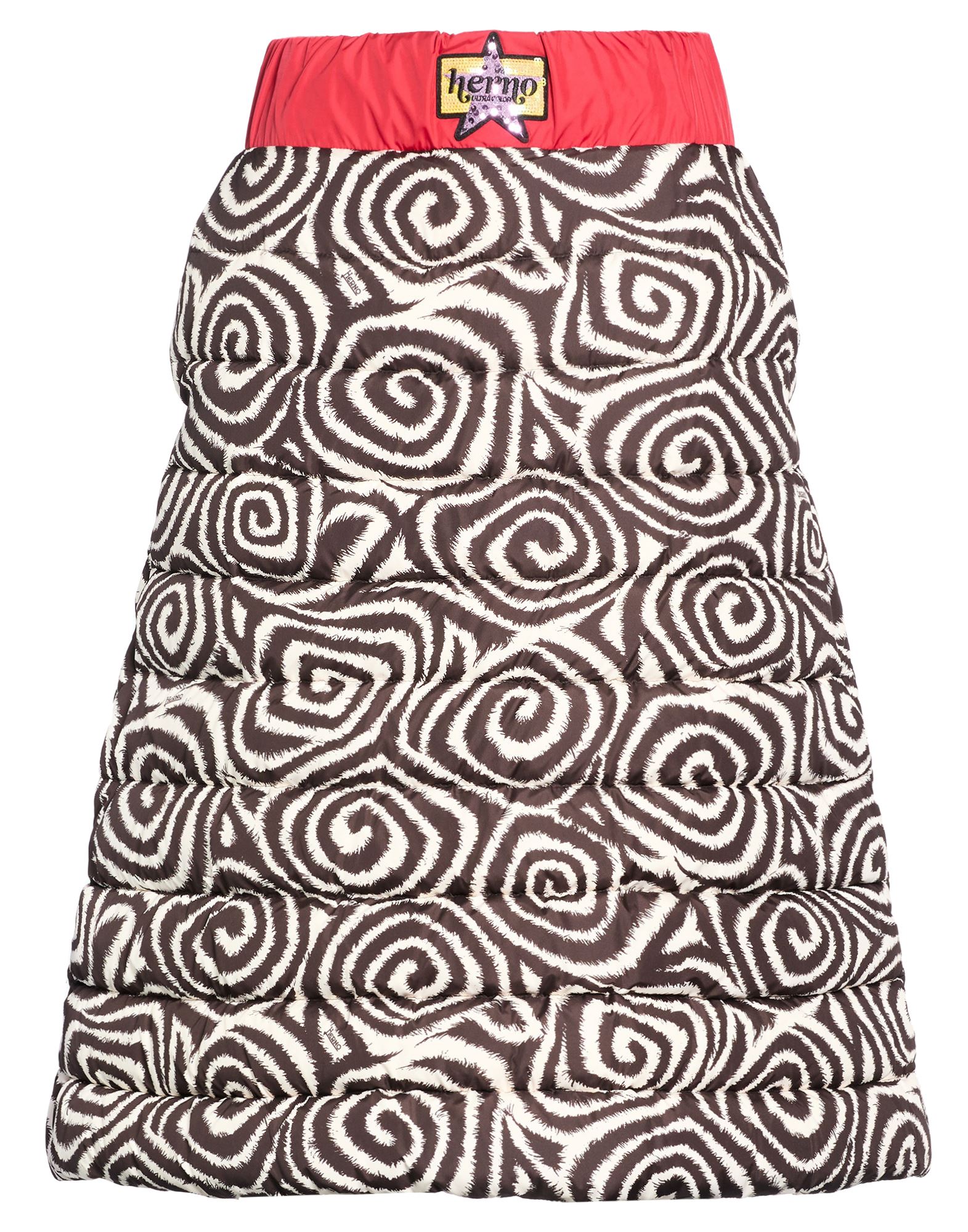 HERNO Midi-rock Damen Dunkelbraun von HERNO