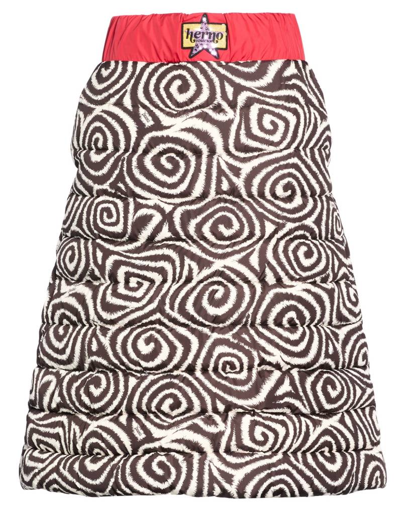 HERNO Midi-rock Damen Dunkelbraun von HERNO