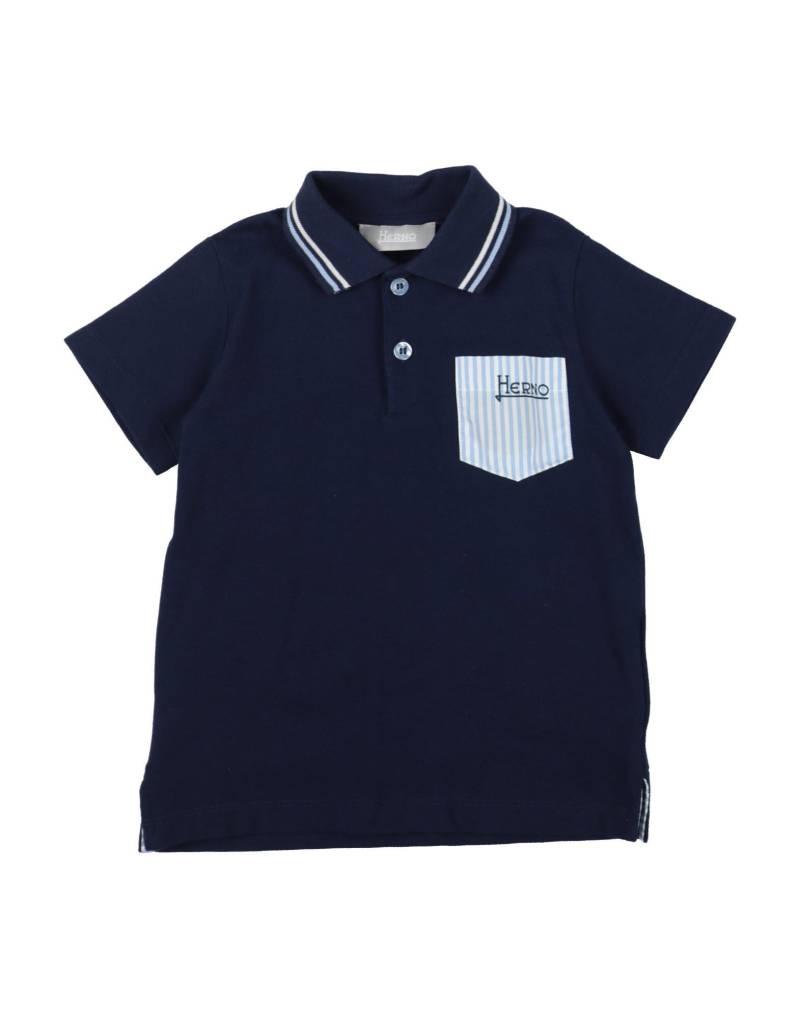 HERNO Poloshirt Kinder Marineblau von HERNO