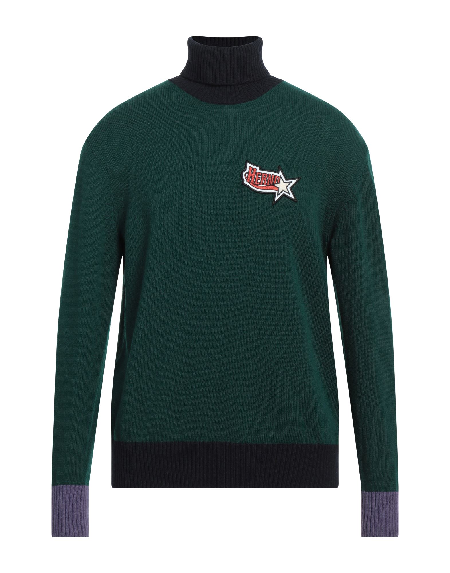 HERNO Rollkragenpullover Herren Dunkelgrün von HERNO