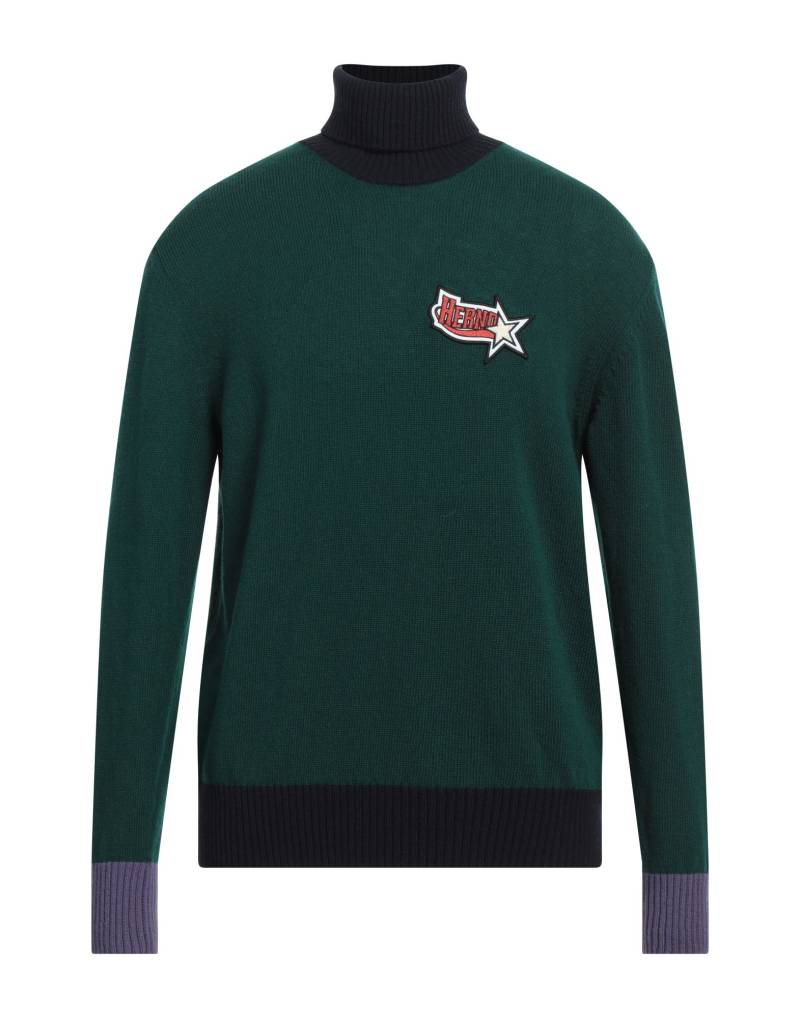 HERNO Rollkragenpullover Herren Dunkelgrün von HERNO