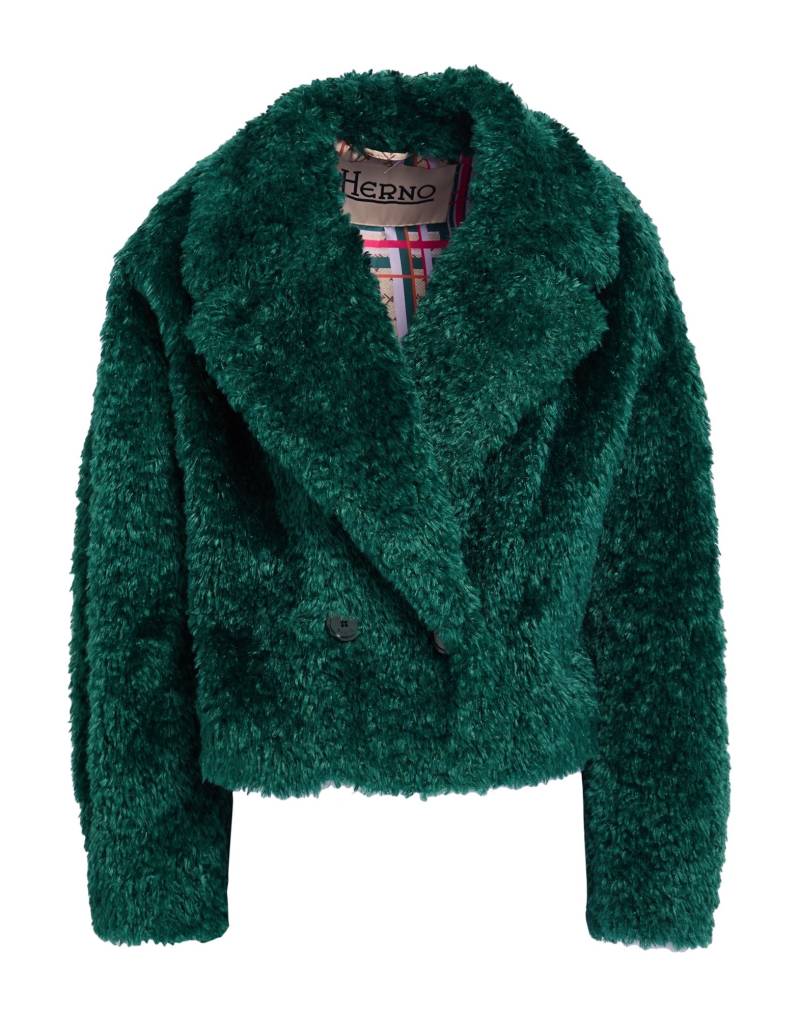 HERNO Shearling- & Kunstfell Damen Grün von HERNO