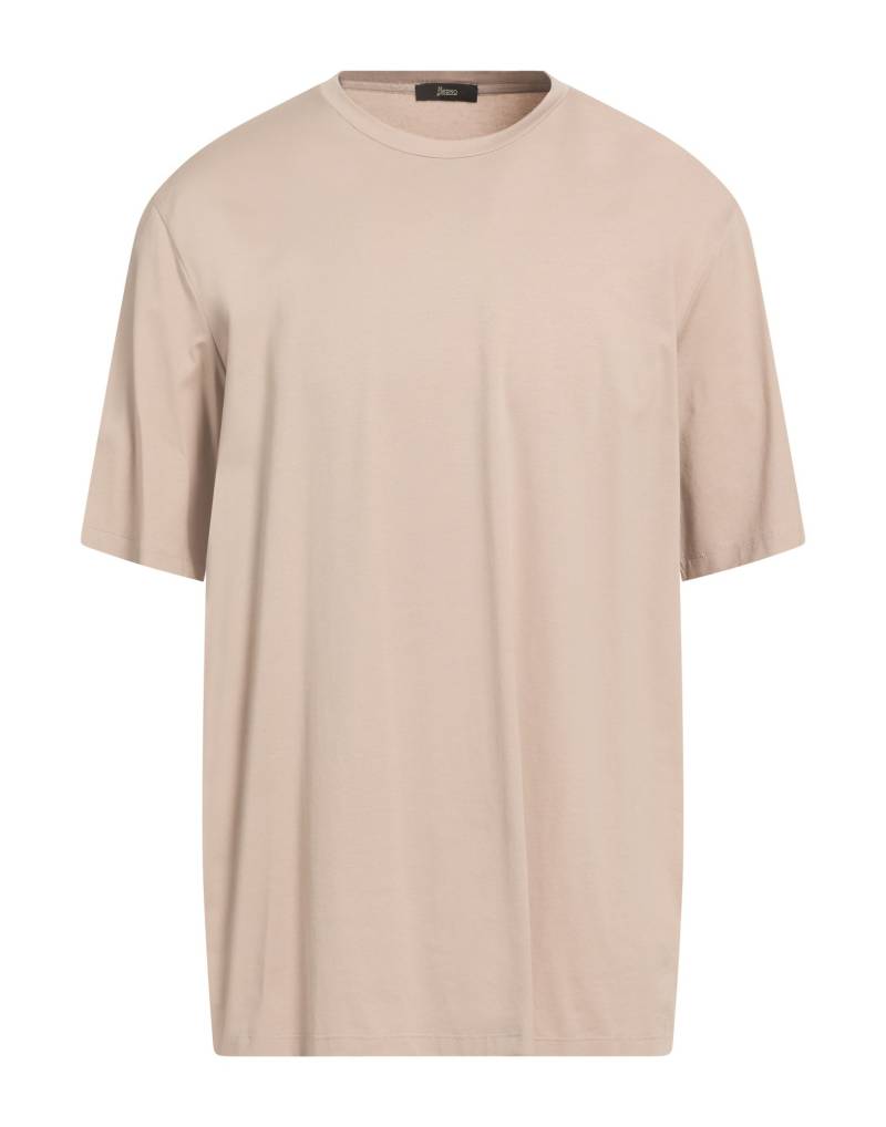 HERNO T-shirts Herren Beige von HERNO