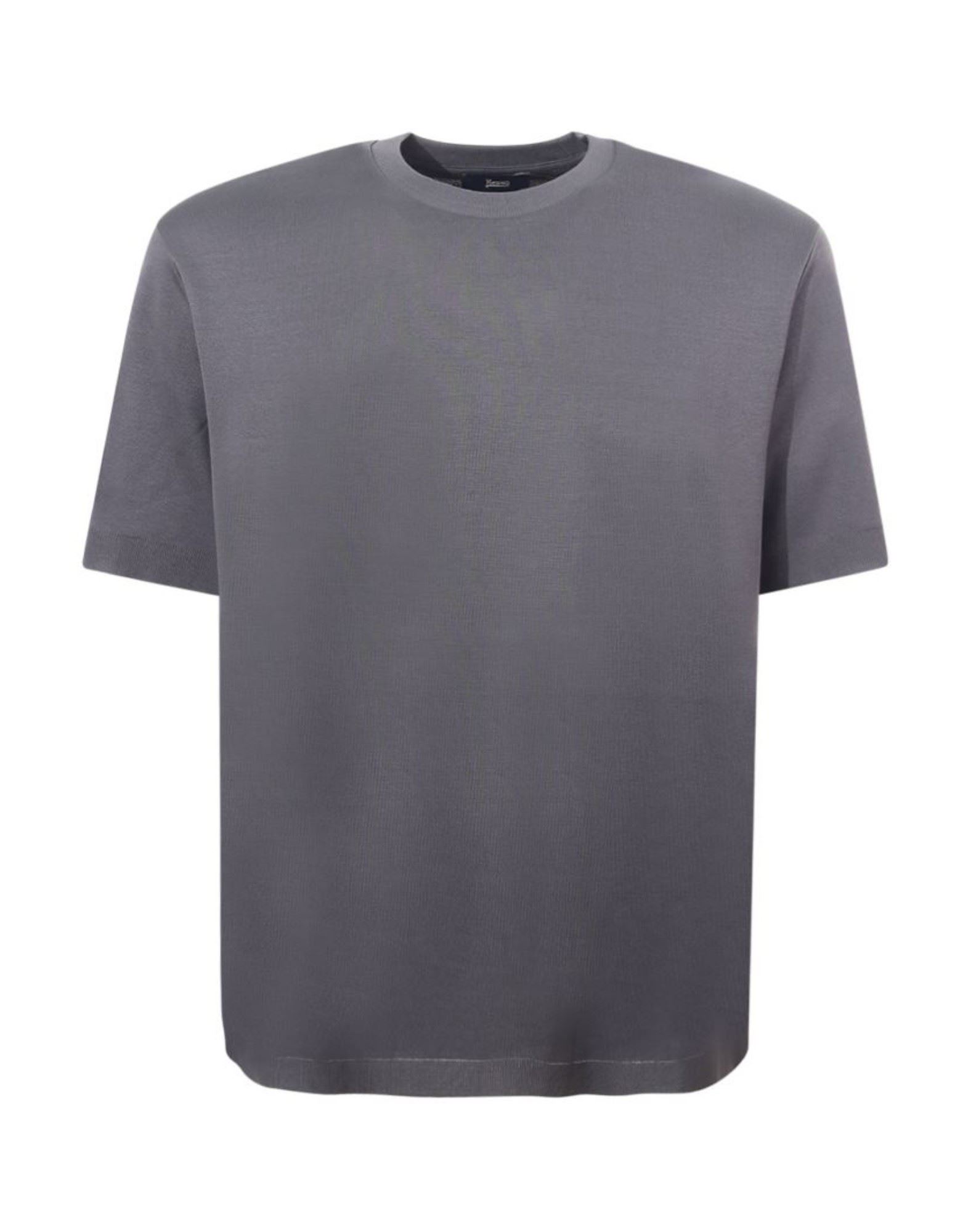 HERNO T-shirts Herren Dunkelgrau von HERNO