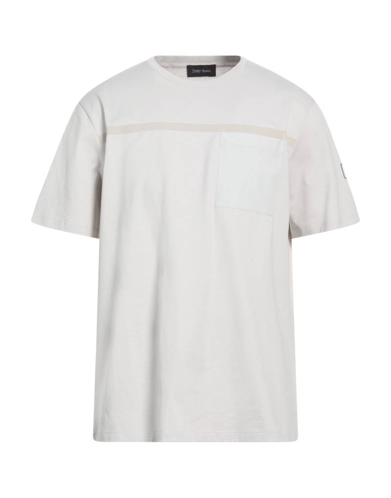 HERNO T-shirts Herren Hellgrau von HERNO