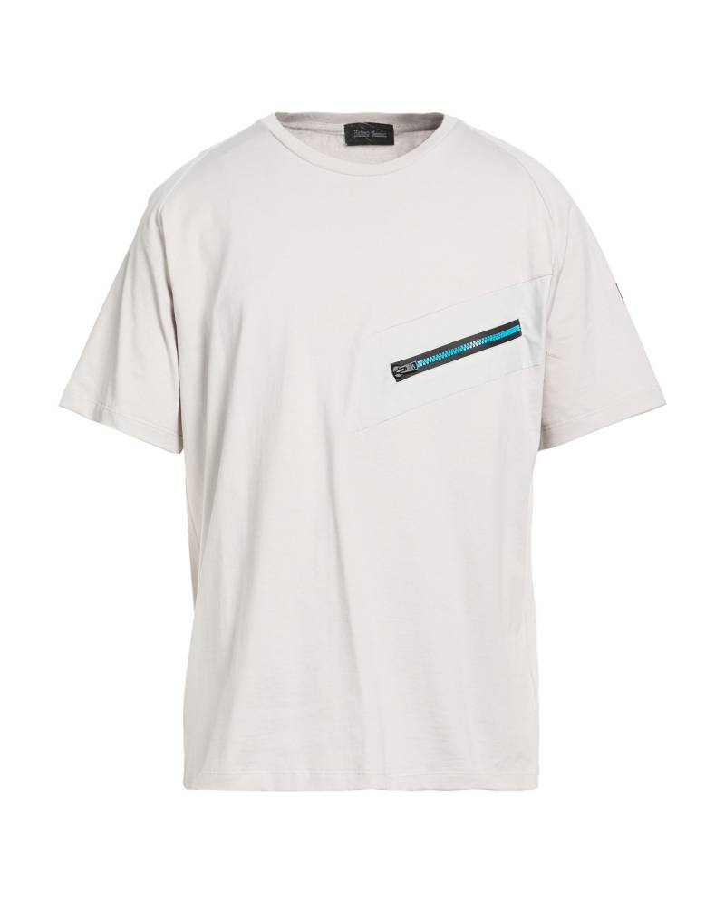 HERNO T-shirts Herren Hellgrau von HERNO