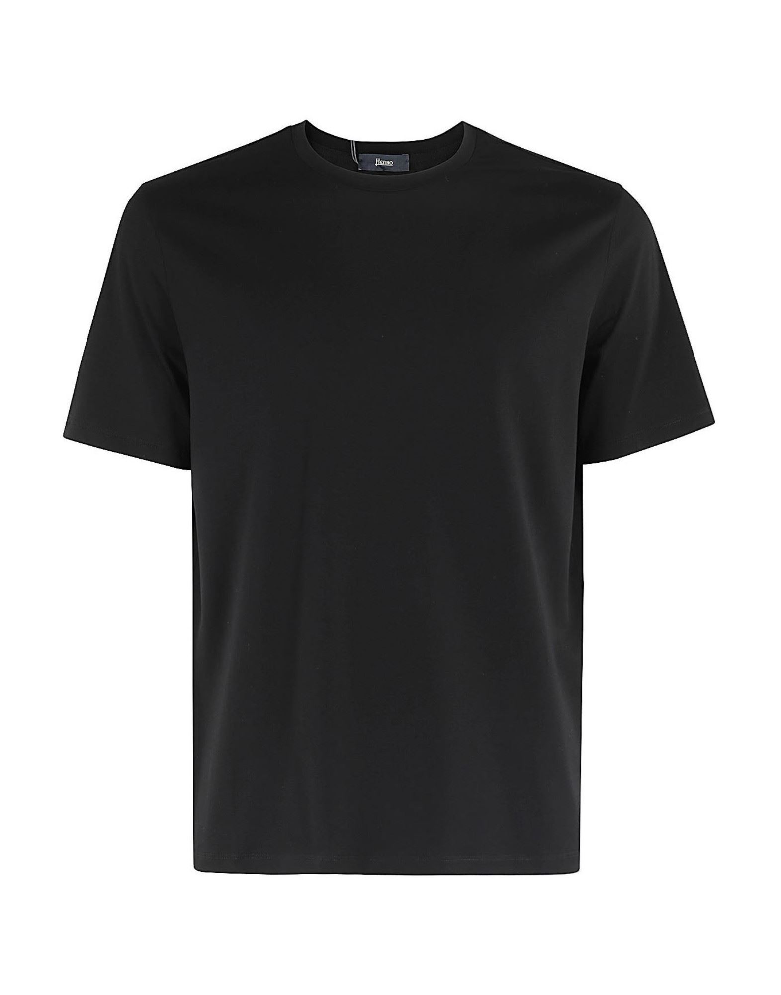 HERNO T-shirts Herren Schwarz von HERNO