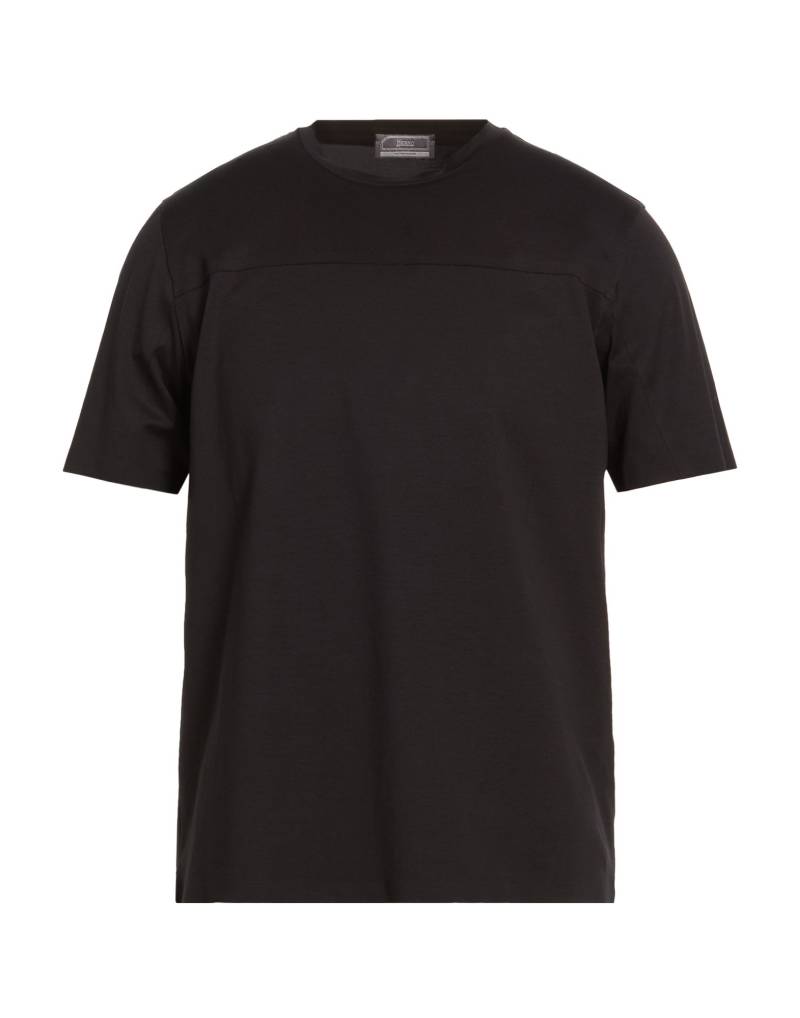 HERNO T-shirts Herren Schwarz von HERNO