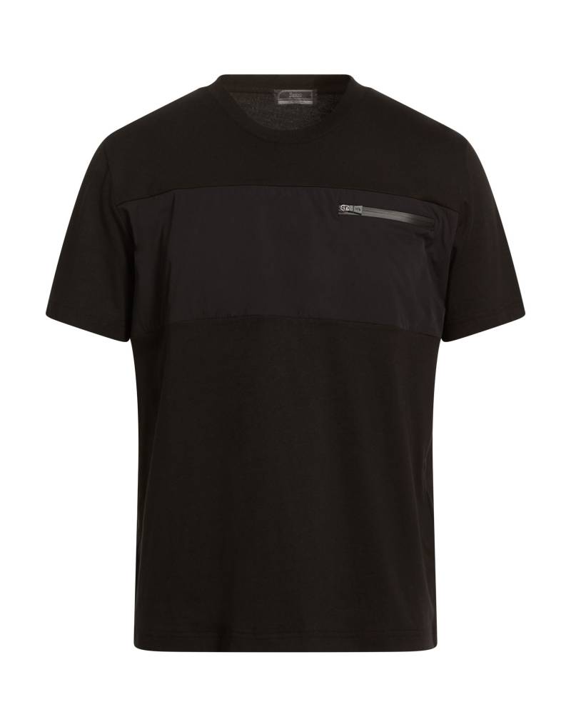 HERNO T-shirts Herren Schwarz von HERNO