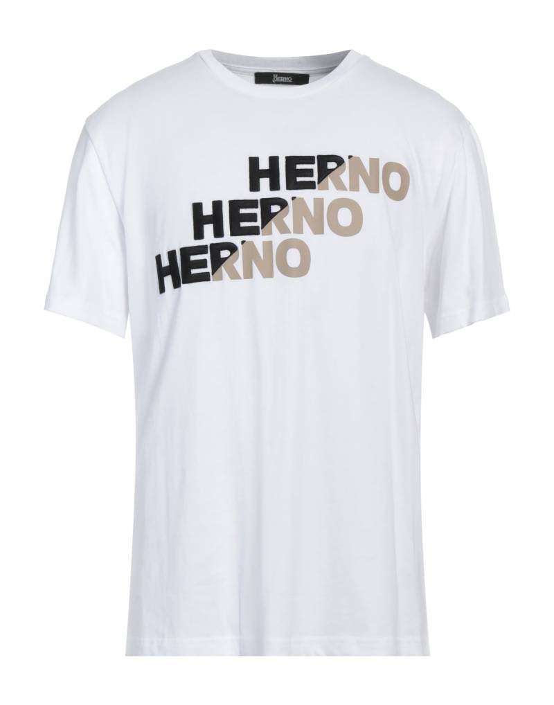 HERNO T-shirts Herren Weiß von HERNO