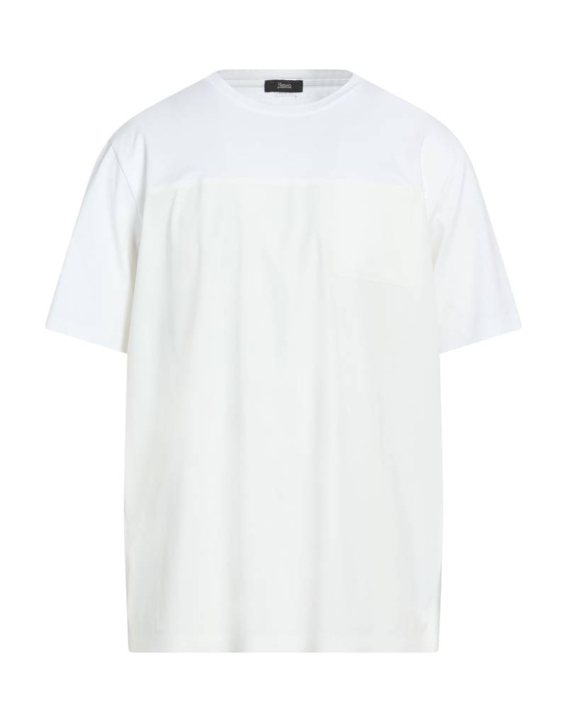 HERNO T-shirts Herren Weiß von HERNO