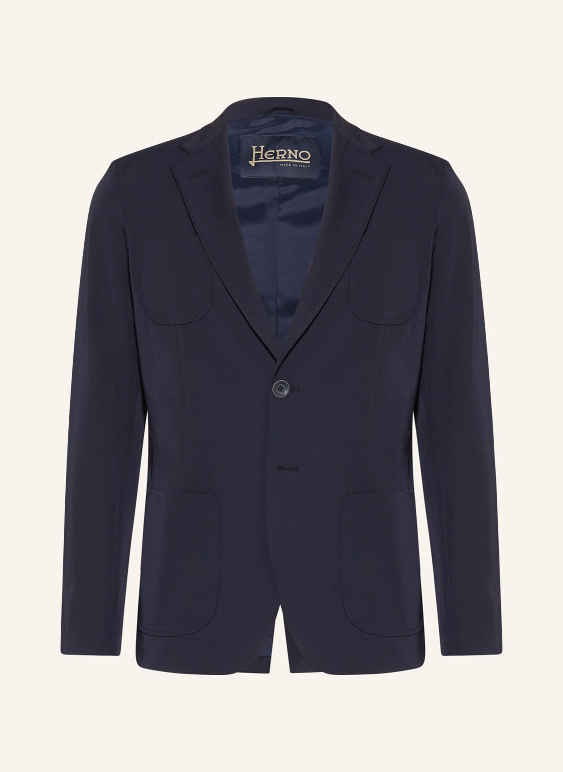 Herno Anzugsakko Slim Fit blau von HERNO