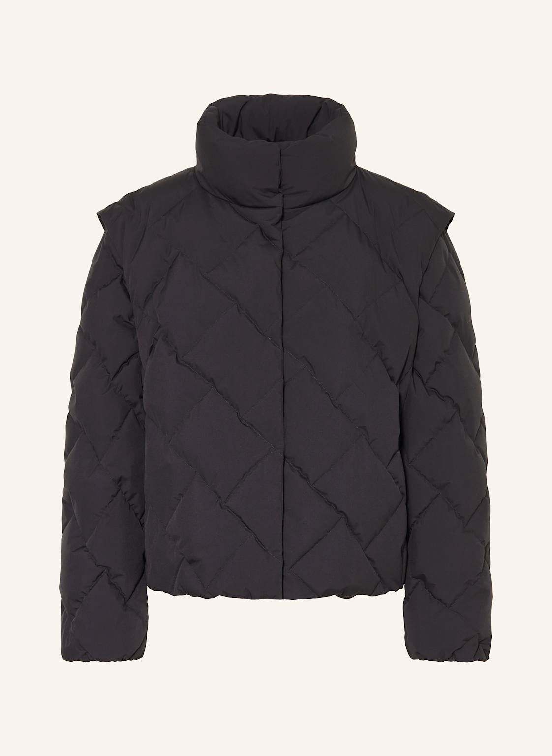 Herno Daunenjacke Mit Abnehmbaren Ärmeln schwarz von HERNO