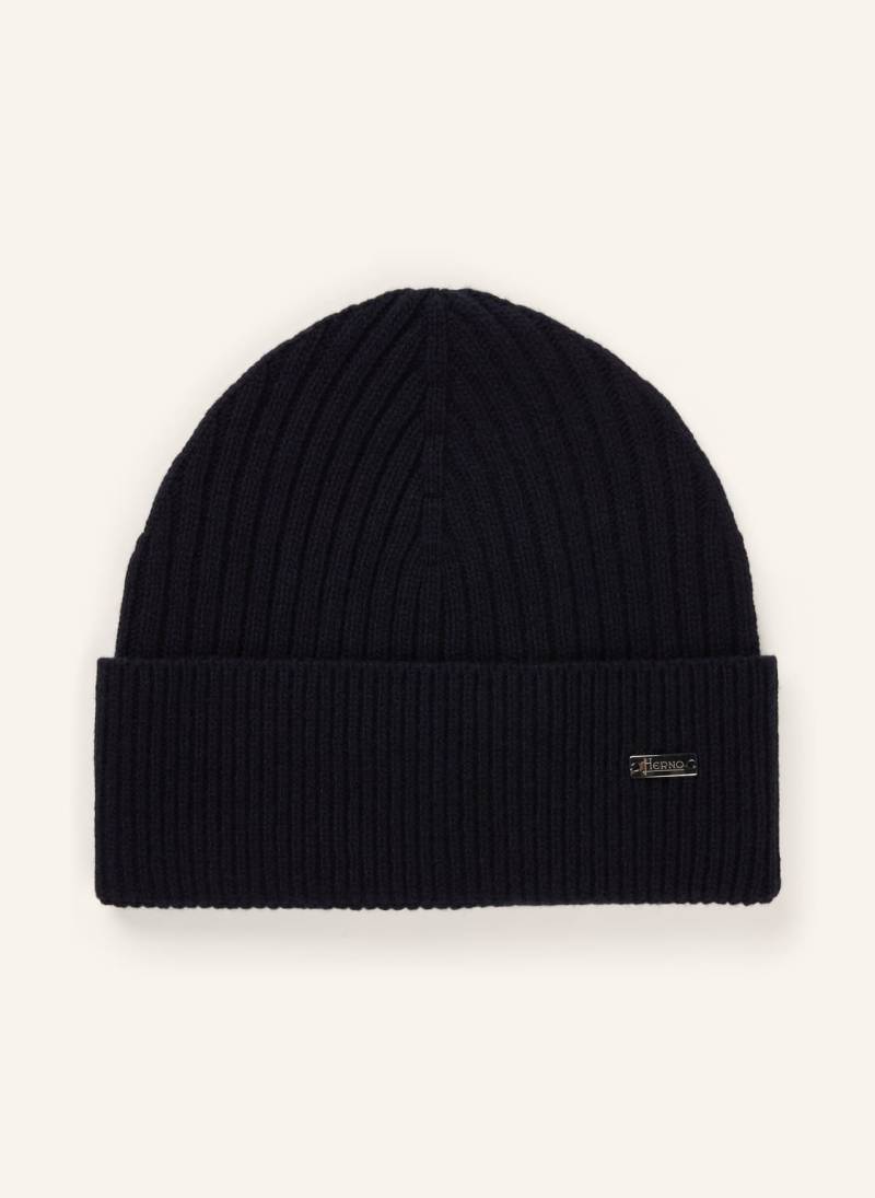 Herno Mütze blau von HERNO
