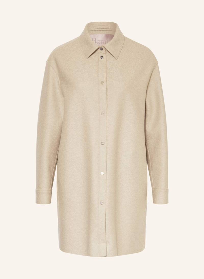 Herno Wollmantel grau von HERNO