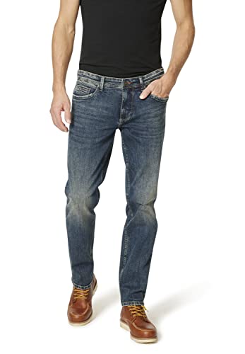 HERO BY JOHN MEDOOX Baxter Denim Herren 5-Pocket-Jeans Relaxed Fit Denim/Jeans clean wash konisch lang von HERO BY JOHN MEDOOX
