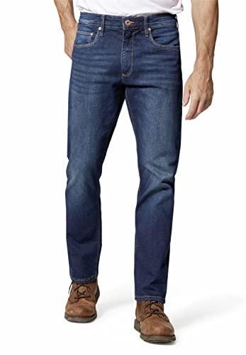 HERO BY JOHN MEDOOX Denver Herren 5-Pocket-Jeans Straight Fit Denim/Jeans clean wash gerade lang von HERO BY JOHN MEDOOX