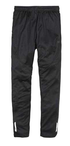HERO BY JOHN MEDOOX Poly/BW Herren Sporthose Tapered Fit Funktionsstoff konisches Bein lang von HERO BY JOHN MEDOOX