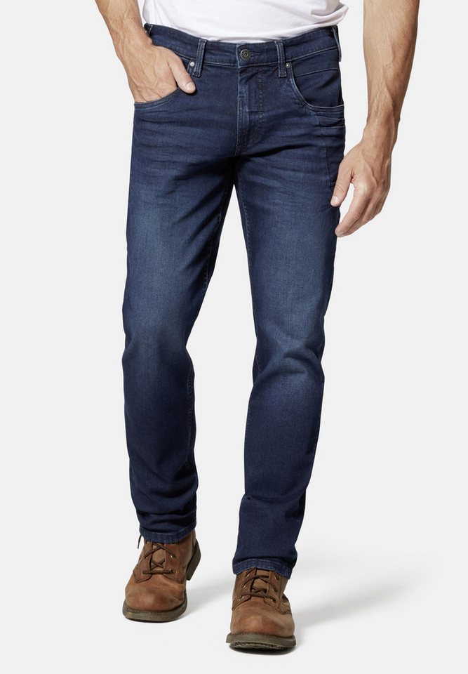 HERO by John Medoox 5-Pocket-Jeans Baxter Denim Relaxed Fit Relaxed Fit Casual Clean Wash Denim Jeans für Herren von HERO by John Medoox