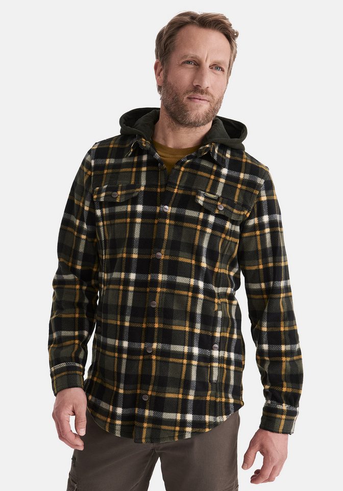 HERO by John Medoox Kapuzenhemd Overshirt HUNTER Workwear Arbeitshemd mit Kapuze Arbeitshemd mit Kapuze Funktionsqualität für Herren von HERO by John Medoox