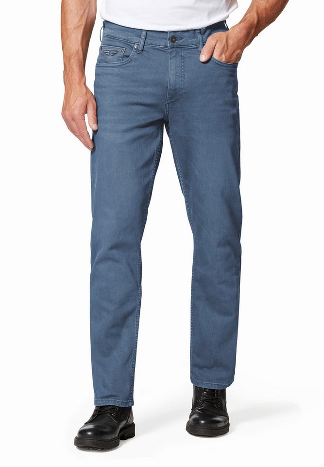 HERO by John Medoox Regular-fit-Jeans HERO DENVER STRETCH, blue dusk wash, Jeans Hose, HERREN HERO by John Medoox Regular-fit-Jeans HERO DENVER STRETCH, blue dusk wash, Jeans Hose, HERREN von HERO by John Medoox