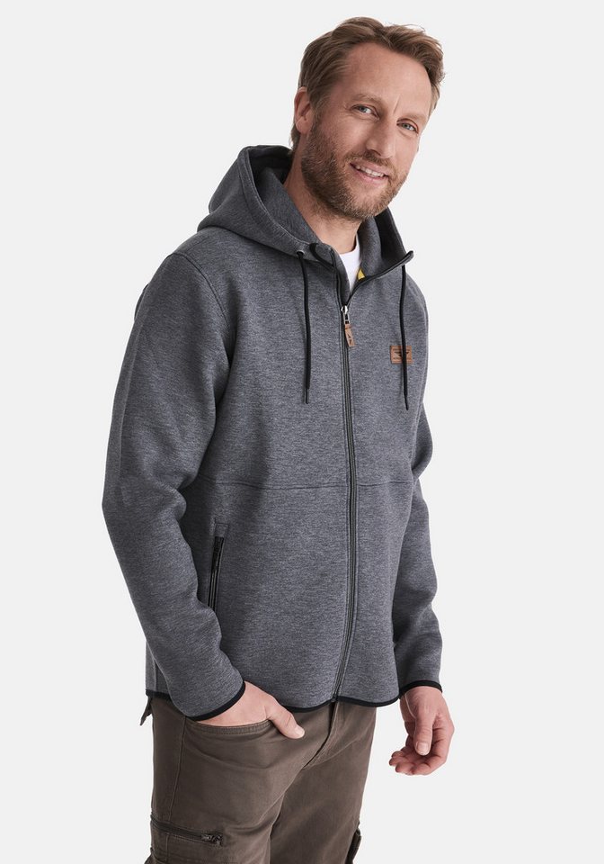 HERO by John Medoox Sweatjacke SAMUEL Sweatjacke mit Kapuze Soft Sweat Regularfit Casual Sweat für Herren von HERO by John Medoox