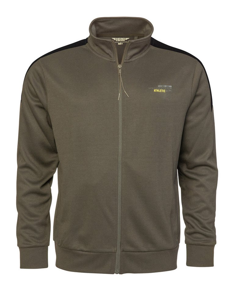 HERO by John Medoox Sweatjacke SPENCER Sweatjacke Regular Fit Soft Sweat Regularfit Casual Sweat für Herren von HERO by John Medoox