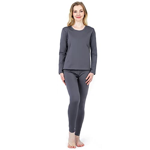 HEROBIKER Damen Thermounterwäsche Set Ultra Soft Top & Bottom Base Layer Lange Unterhose Winer Warm mit Fleece Gefüttert HEROBIKER Damen Thermounterwäsche Set Ultra Soft Top & Bottom Base Layer Lange Unterhose Winer Warm mit Fleece Gefüttert von HEROBIKER