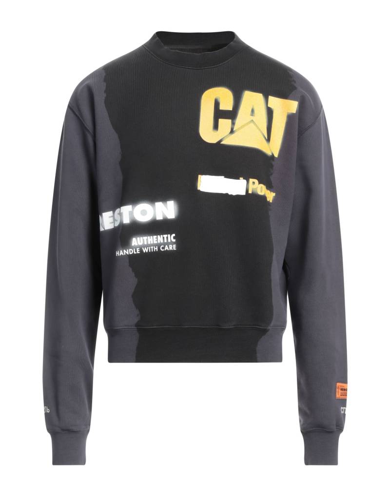 HERON PRESTON x CATERPILLAR Sweatshirt Herren Dunkelviolett von HERON PRESTON x CATERPILLAR