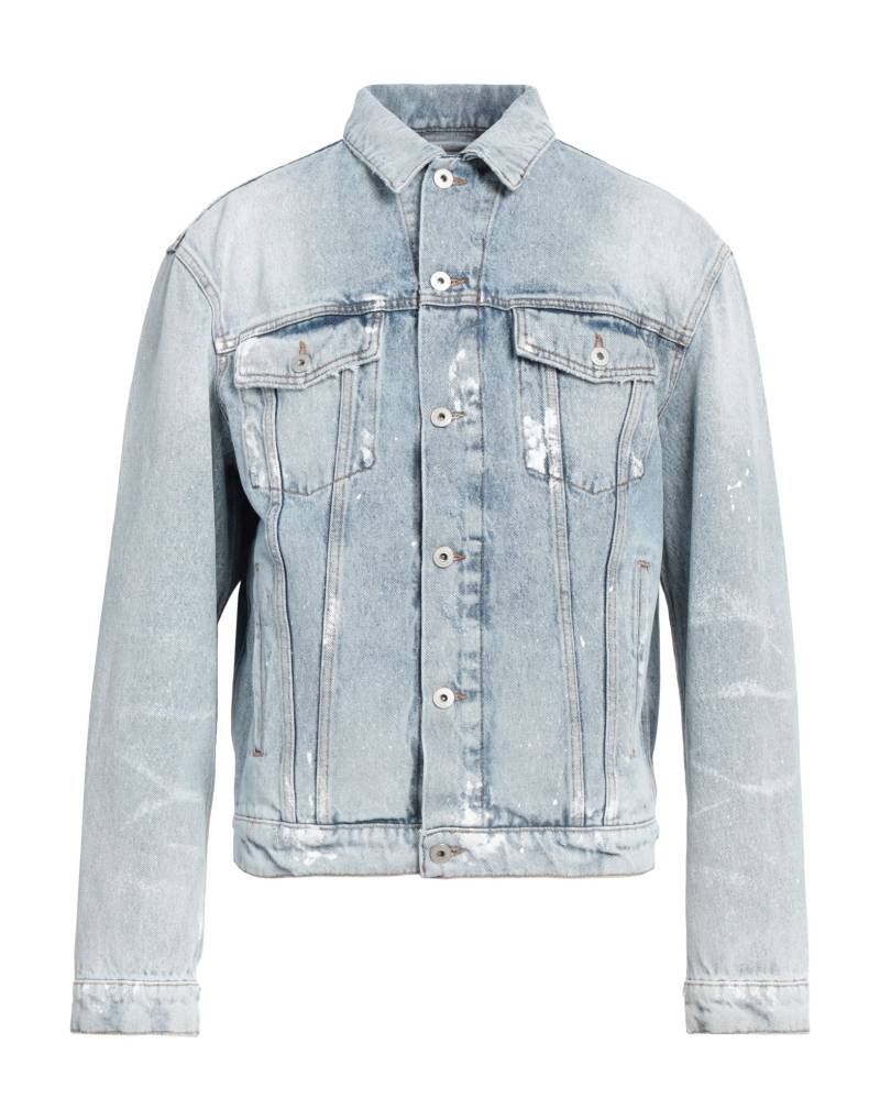 HERON PRESTON Jeansjacke/-mantel Herren Blau von HERON PRESTON