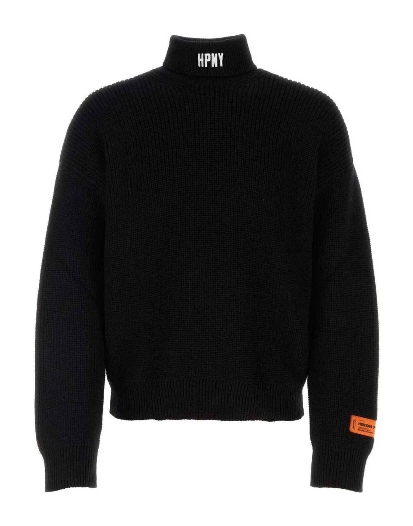 HERON PRESTON Rollkragenpullover Herren Schwarz von HERON PRESTON