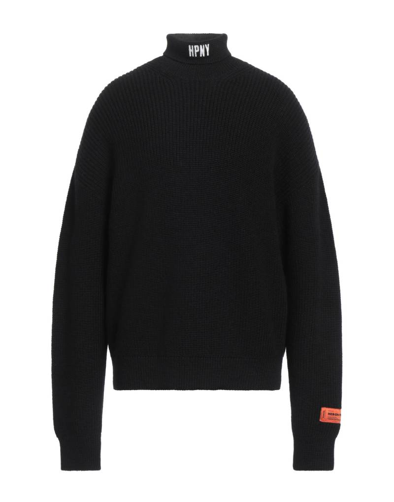 HERON PRESTON Rollkragenpullover Herren Schwarz von HERON PRESTON