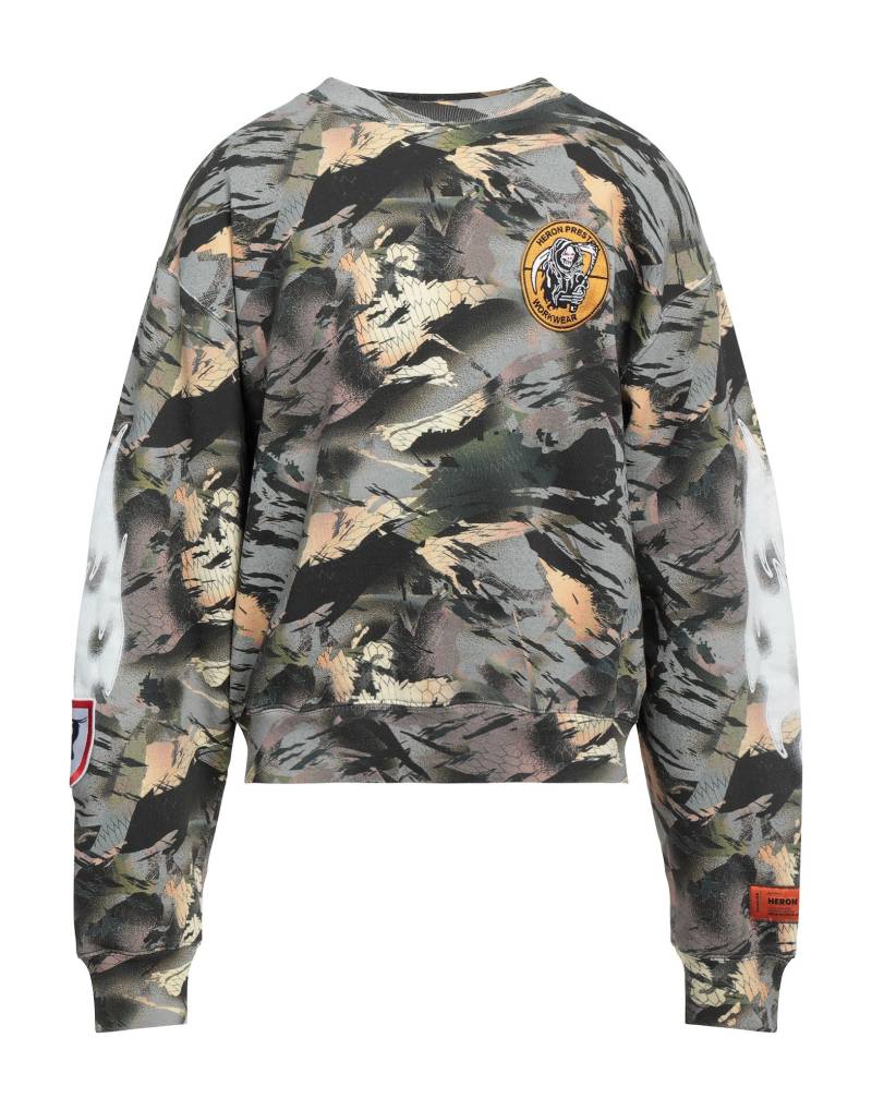 HERON PRESTON Sweatshirt Herren Grau von HERON PRESTON