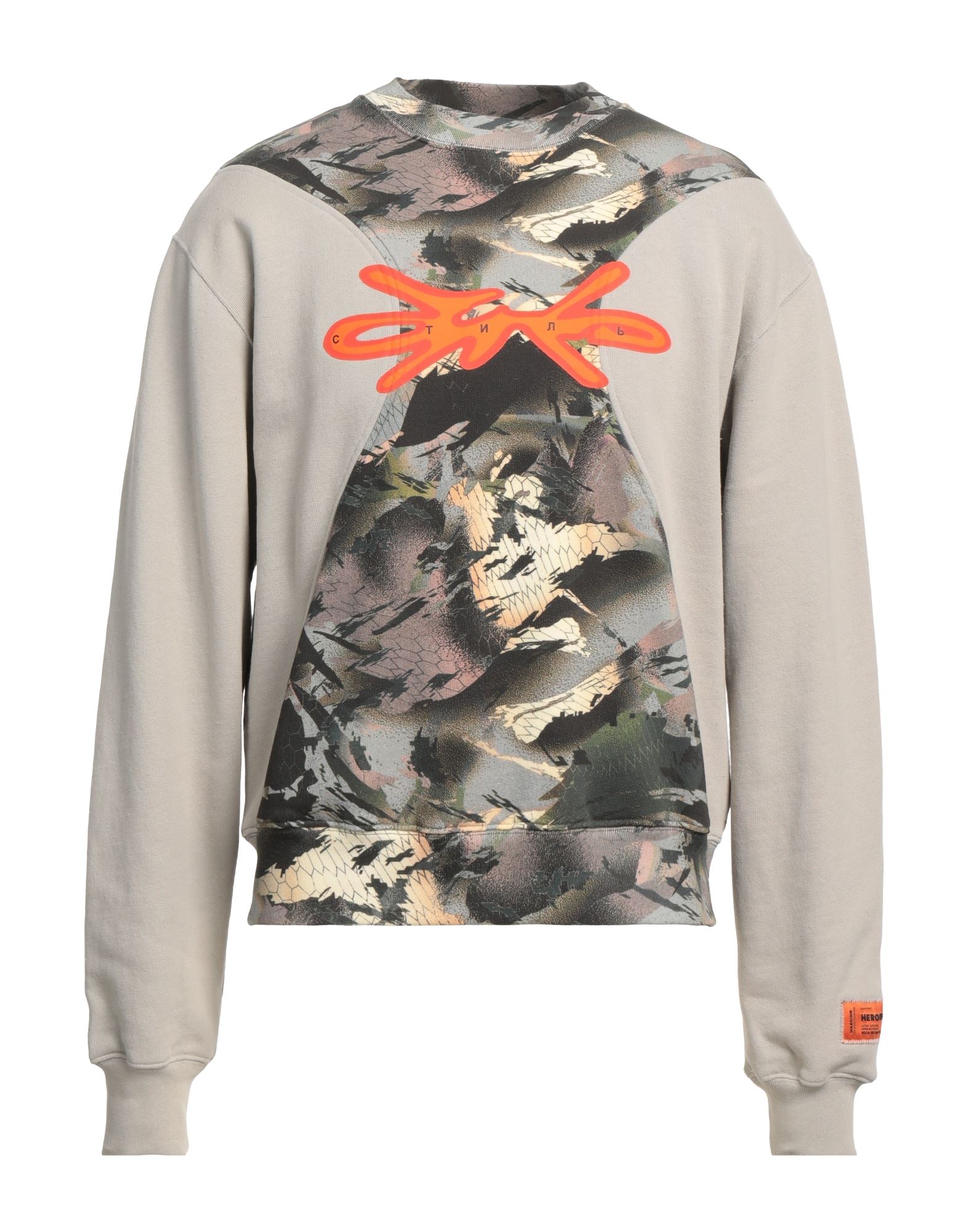 HERON PRESTON Sweatshirt Herren Hellgrau von HERON PRESTON