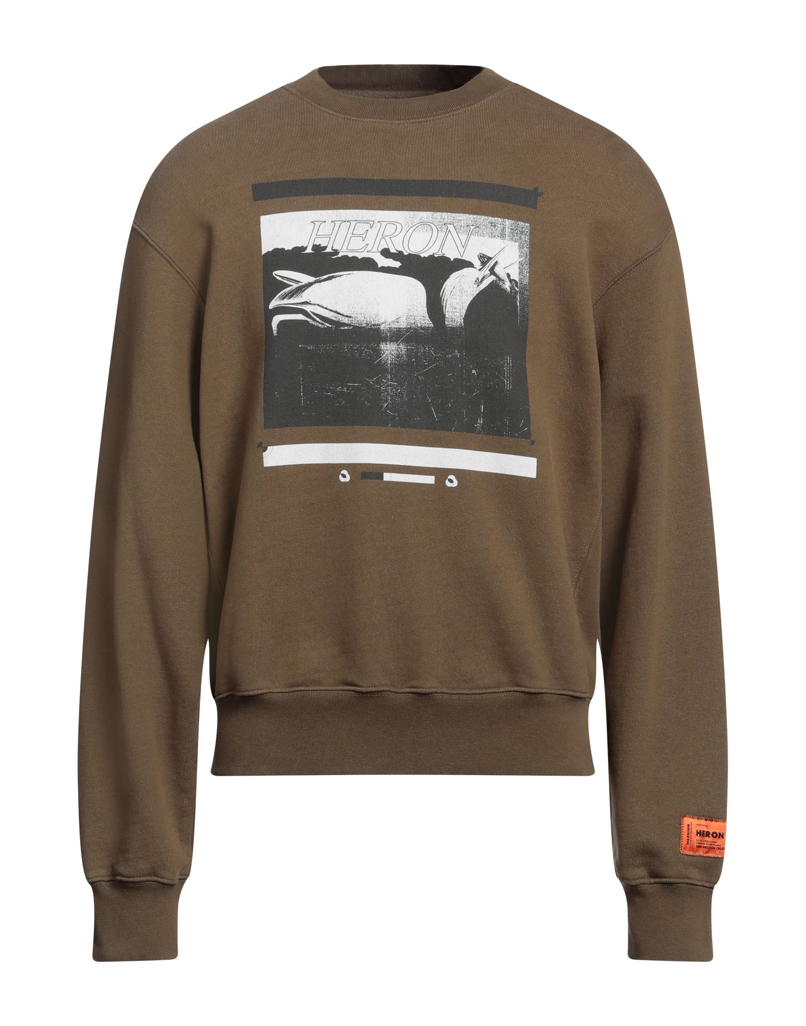 HERON PRESTON Sweatshirt Herren Militärgrün von HERON PRESTON