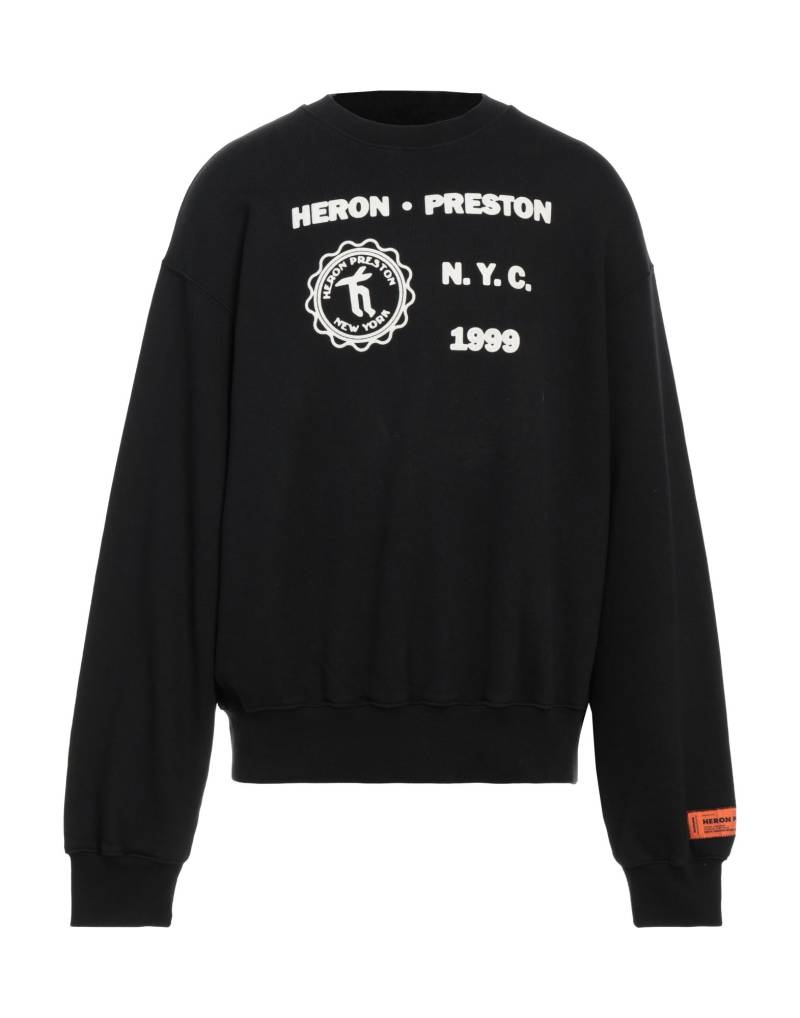 HERON PRESTON Sweatshirt Herren Schwarz HERON PRESTON Sweatshirt Herren Schwarz von HERON PRESTON