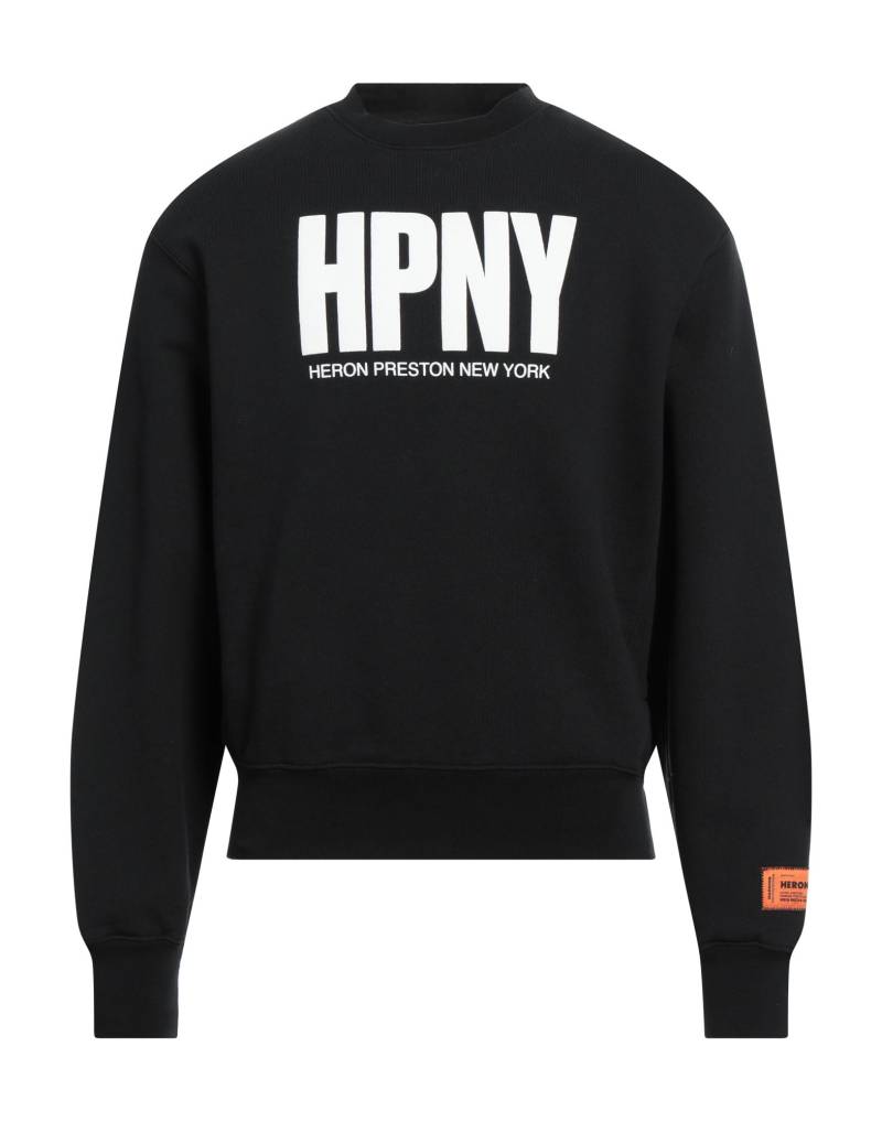 HERON PRESTON Sweatshirt Herren Schwarz von HERON PRESTON
