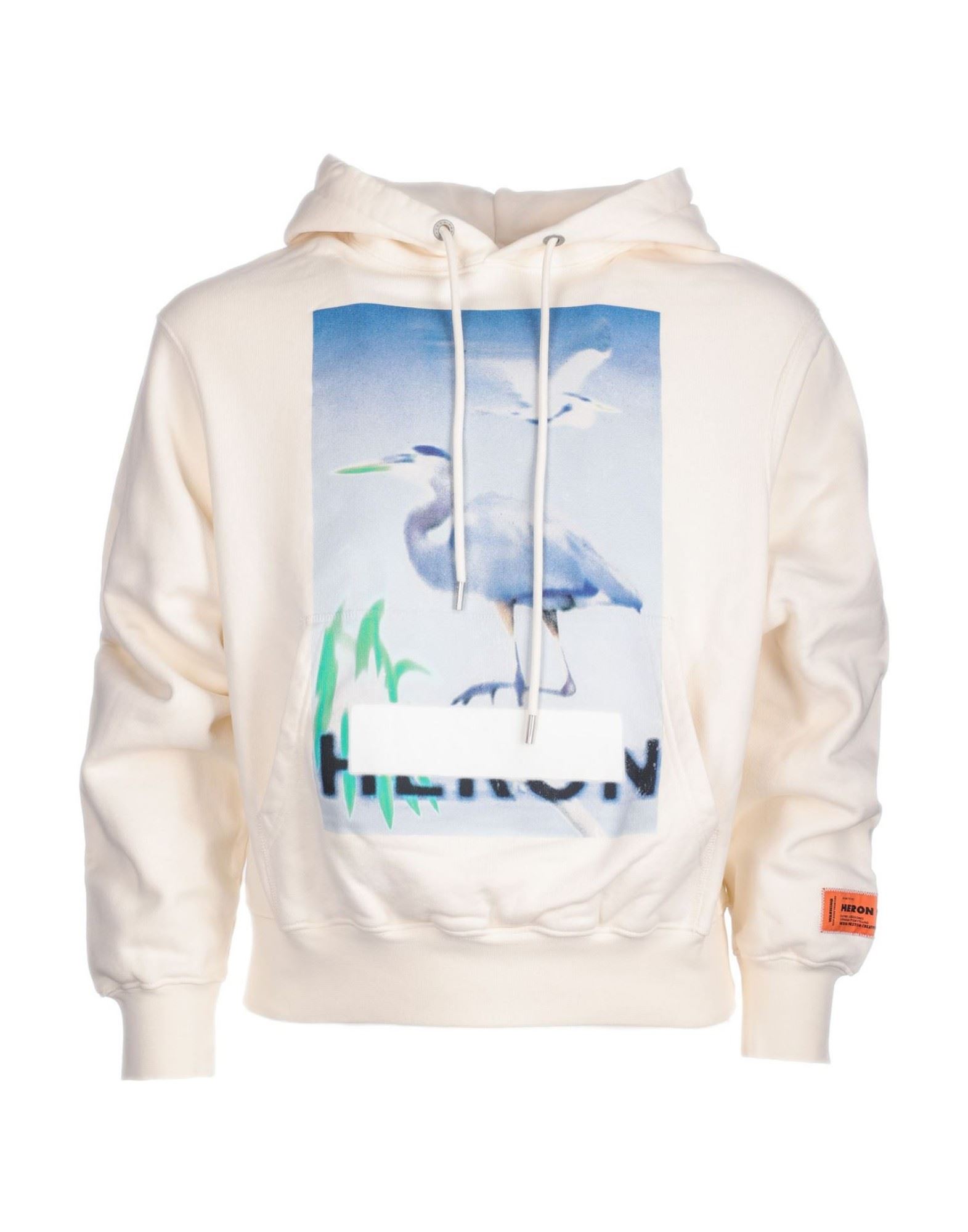 HERON PRESTON Sweatshirt Herren Weiß von HERON PRESTON