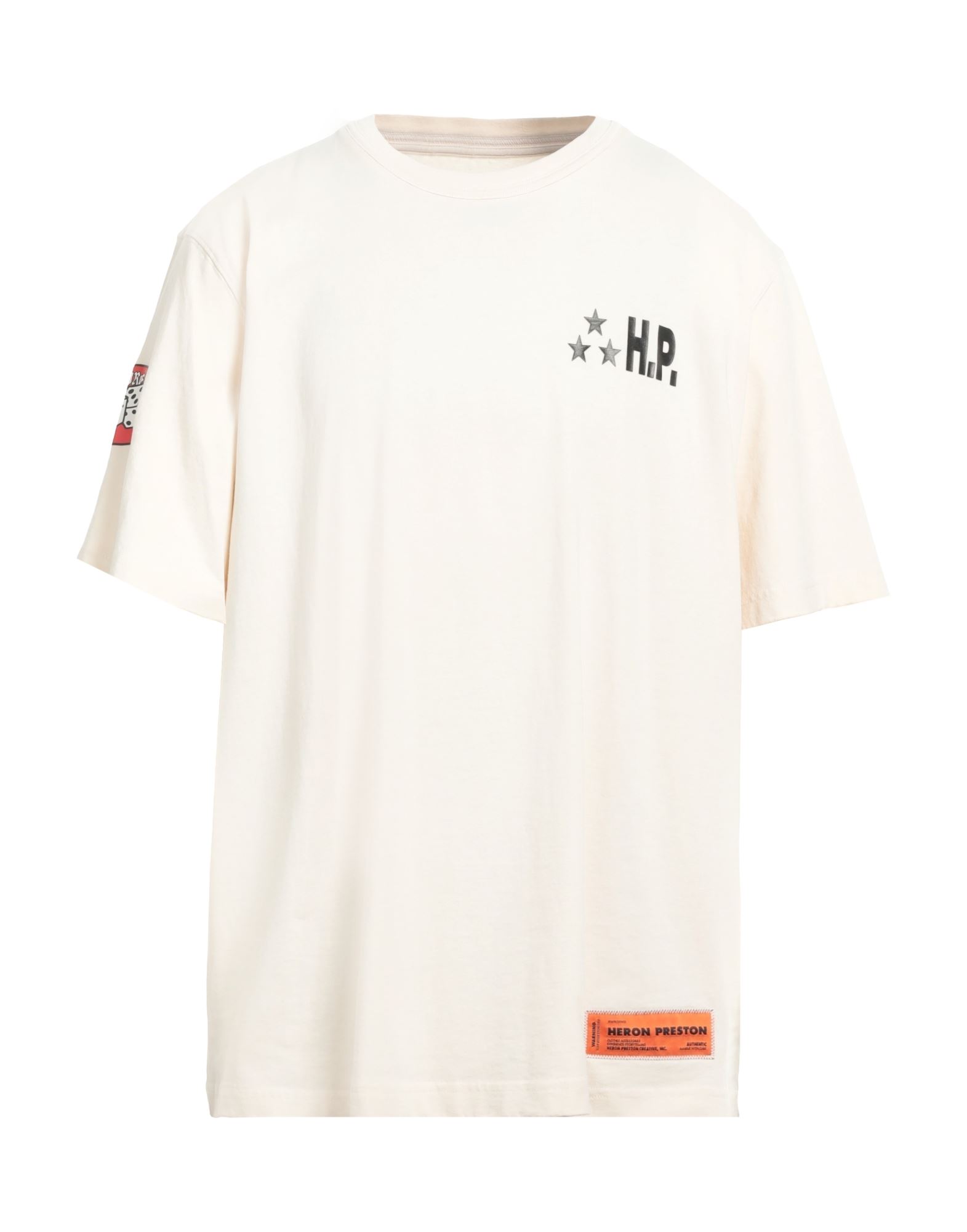 HERON PRESTON T-shirts Herren Elfenbein von HERON PRESTON