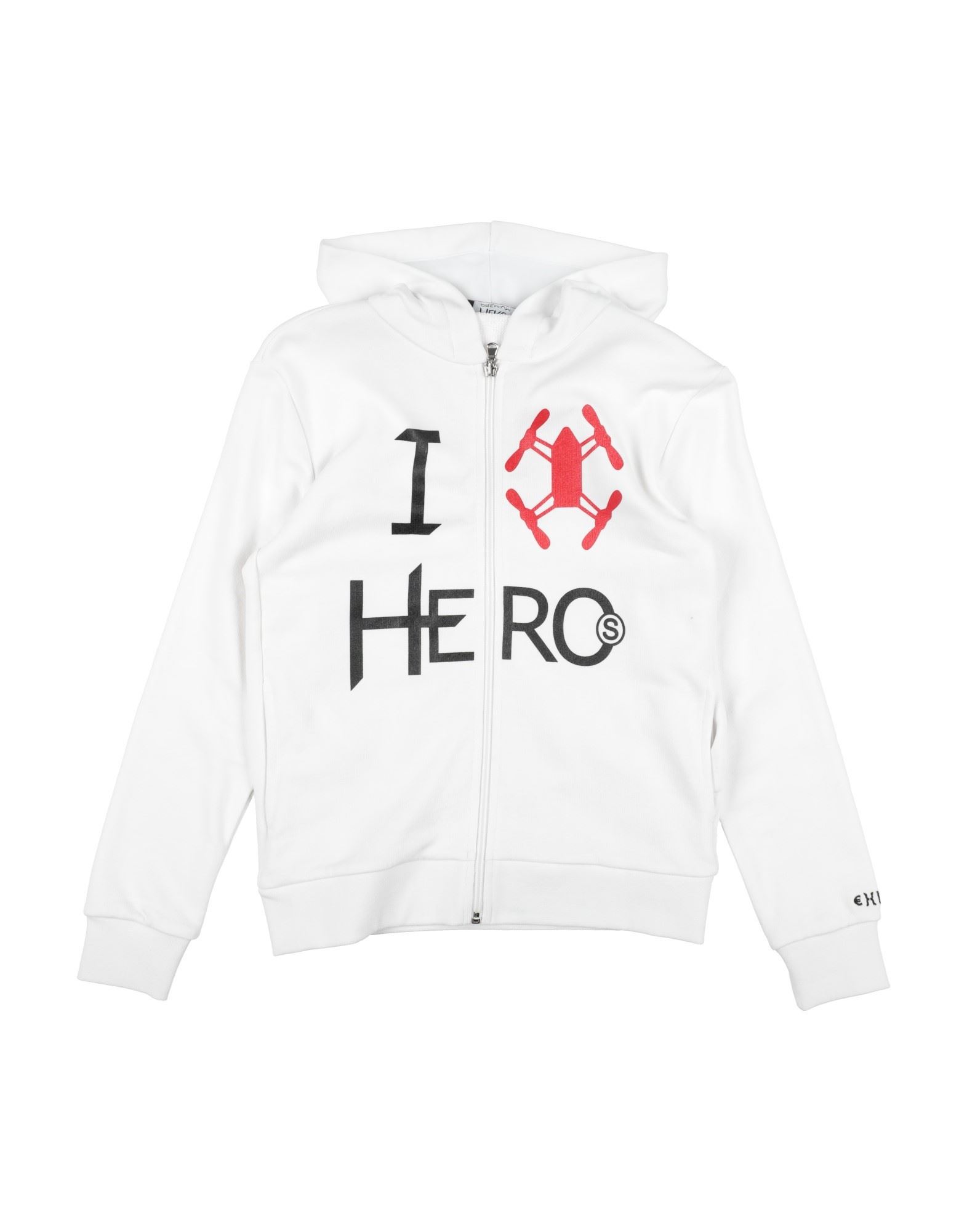 HEROS Sweatshirt Kinder Weiß von HEROS