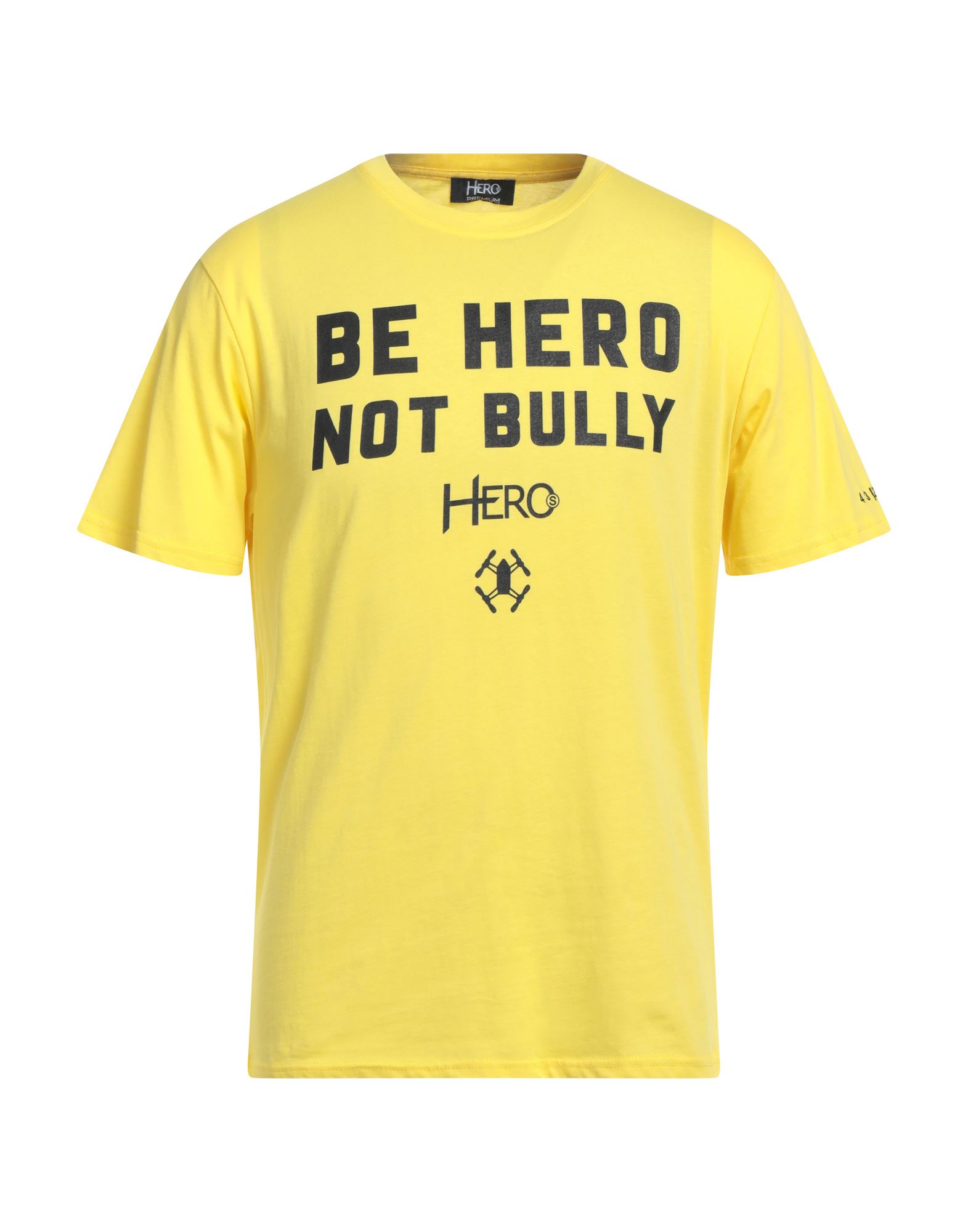 HEROS T-shirts Herren Gelb von HEROS