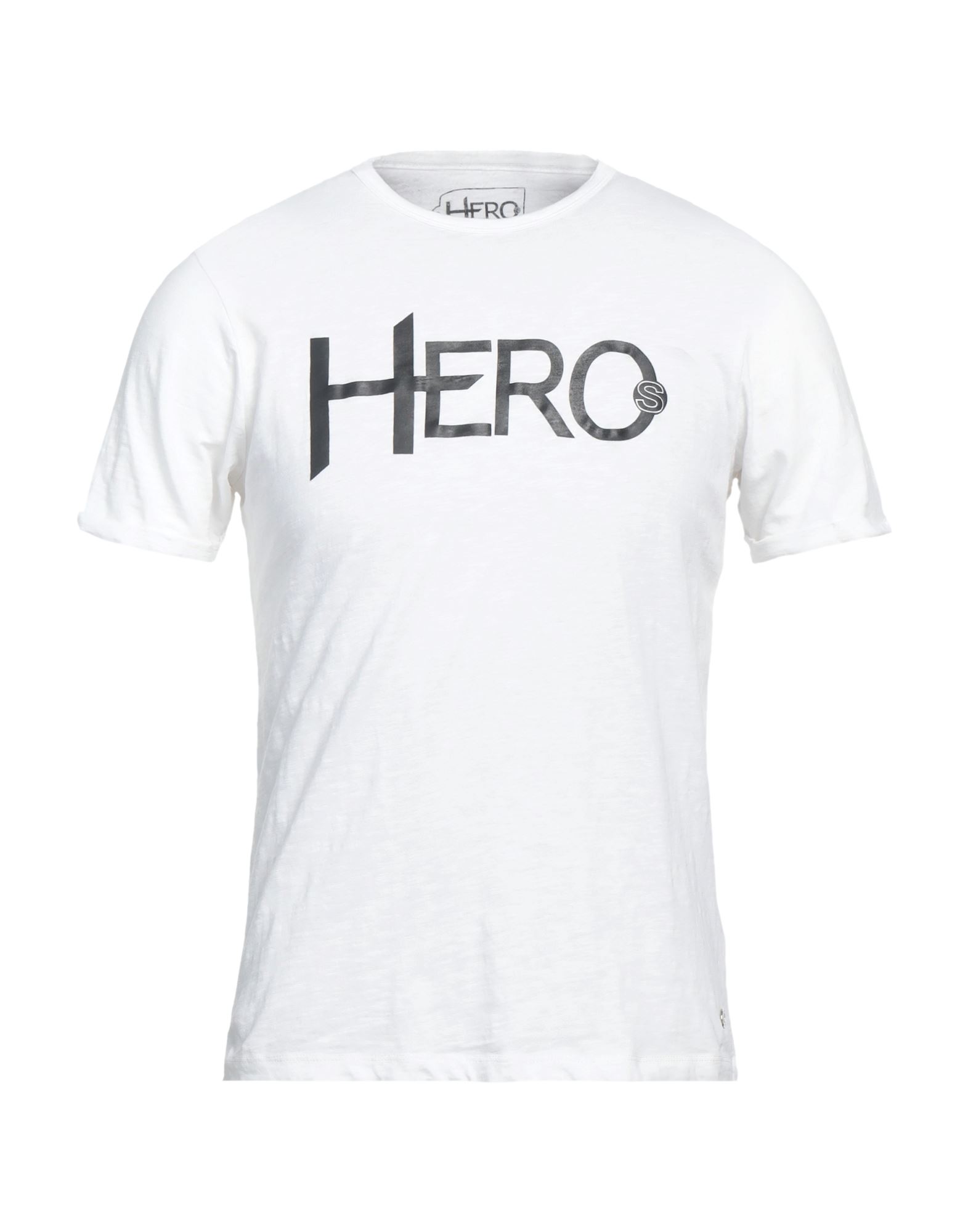 HEROS T-shirts Herren Weiß von HEROS