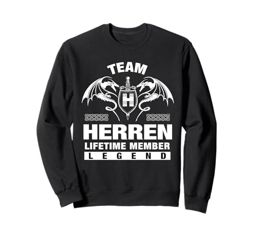 Team Herren - Lebenslange Mitglieder Geschenke Sweatshirt Team Herren - Lebenslange Mitglieder Geschenke Sweatshirt von HERREN FAMILY IDEA GIFTS