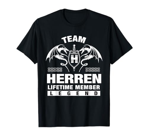 Team Herren - Lebenslange Mitglieder Geschenke T-Shirt Team Herren - Lebenslange Mitglieder Geschenke T-Shirt von HERREN FAMILY IDEA GIFTS