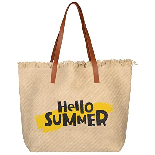 HERSIG Hello Summer Tragetasche 37x35x16-2 Farben, Mehrfarbig, Einheitsgröße, modern, Mehrfarbig, Einheitsgröße, Zeitgenössisch von HERSIG