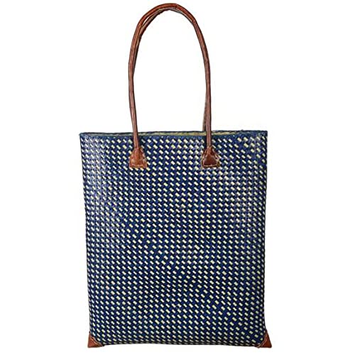 Hersig Tasche Bast und Leder 40x36-3 Farben, bunt, Talla única, Zeitgenössische von HERSIG